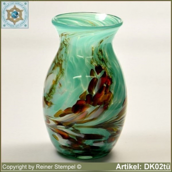 Glass vase pitcher vase decorative in color and shape