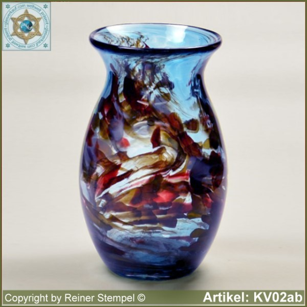 Glass vase pitcher vase decorative in color and shape KV02aqb