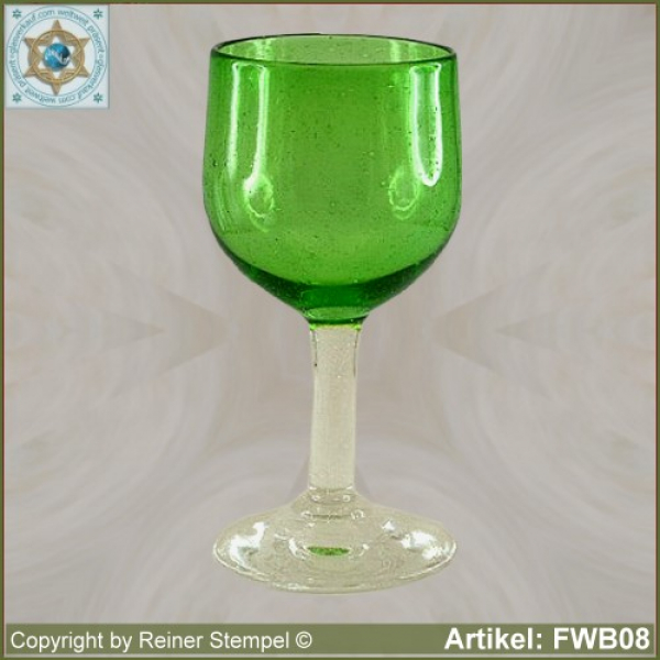 forest glass wine glass historical replica